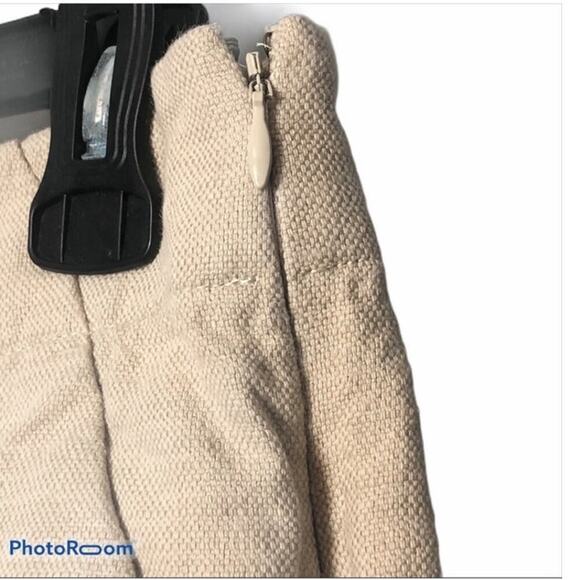 Ann Taylor LOFT Khaki Riviera Shorts Size 2 Linen Summer Casual Business - Picture 5 of 10